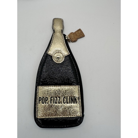 kate spade Handbags - Kate Spade New York pop fizz clink! champagne bottle bubble over coin purse NWOT